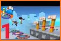 Jump Up 3D: Jump Dunk - Trampoline Basketball game related image