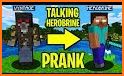 Fake call from herobrine Prank Simulator related image