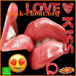 ملصقات الشفاه، قبلات الحب للواتساب - WhaStickerApp icon
