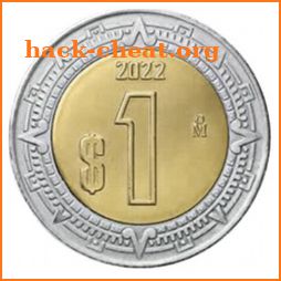 1 Peso MXN icon