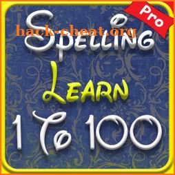 1 to 100 number spelling learning app for kids Pro icon