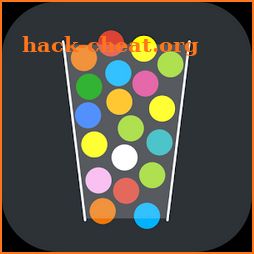 100 Balls - Tap to Drop the Color Ball Game icon