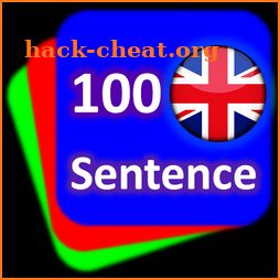 100 English Sentences icon