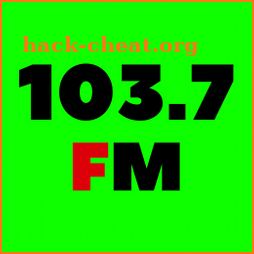 103.7 FM Radio Stations Online App Free icon