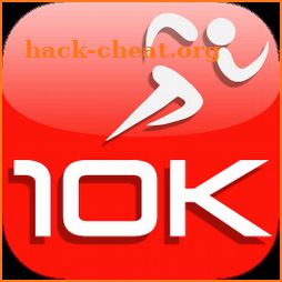 10K Run - Couch to 10K Race GPS Coach & Log icon