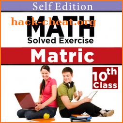 10th class math exercise solved book icon