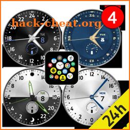12/24-hour Analog Watch Face Pack for Bubble Cloud icon