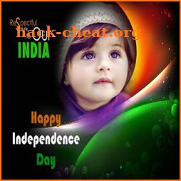 15 August 2020:Independence  Day photo frame icon