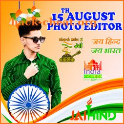 15 August Photo Frame 2021 icon