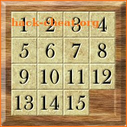 15 Puzzle Wooden icon