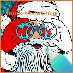 2018  Christmas Coloring Book icon