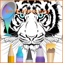 2018 for Animals Coloring Books icon