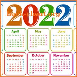 2022 Calendar icon