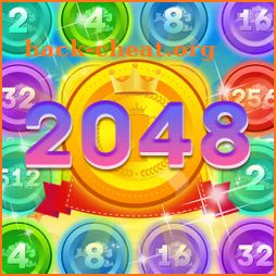 2048 -digital puzzle game icon