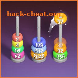 2048 Hoop Stack Merge icon