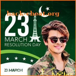 23 March Pakistan Day Photo Frames 2021 icon