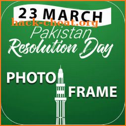 23 march photo frame 2022 icon