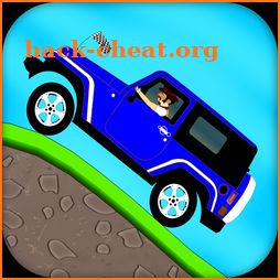 2D Hill Tracks Car Racing Game icon