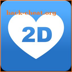2Date Dating App, Love and matching icon