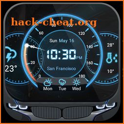 3 Day Clock Forecast Widget icon