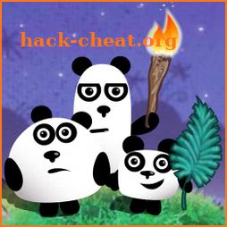 3 Pandas Night Escape, Adventure Puzzle Game icon