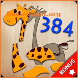 384 Puzzles for Preschool Kids - bonus games 🎁 icon