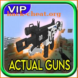 3D Actual Guns Craft Mod for Minecraft PE icon