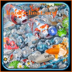 3D Aquarium  Koi Fish Keyboard Theme icon