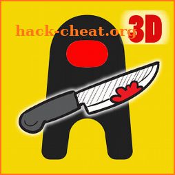 3D Black Impostor - Crazy Crewmates Killer icon