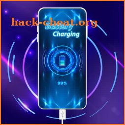 3D Charging Battery Animation icon