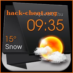 3D Clock Current Weather Free icon
