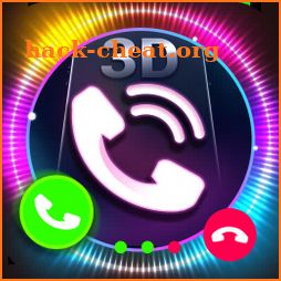 3D Color Phone 🤳 3D Call Screen Theme & Wallpaper icon