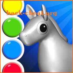3D Coloring Book For Kids: Animal Coloring Pages icon