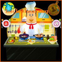 3D Cooking Man Theme icon