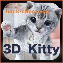 3D Cute Kitty lock screen for you icon