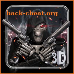 3D Death Skull Gun Theme icon