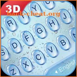 3D Droplet Keyboard Theme icon