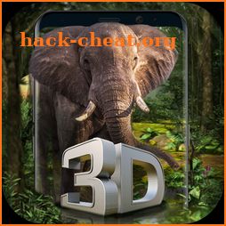 3D Elephant & animal Live Wallpaper for Free icon