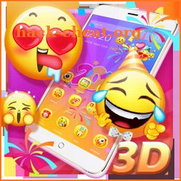 3D Emoji Theme - Lucky 2019 icon