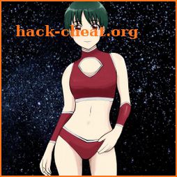 3D Fighting Action Space Girl icon