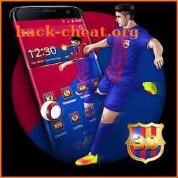 3D Football Barcelona Shooter Theme icon