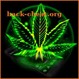3D Galaxy Weed Theme icon