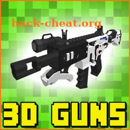 3D Gun Mod for Minecraft PE icon