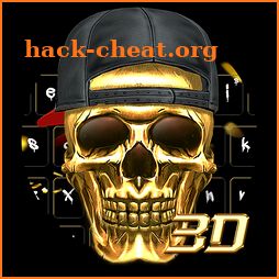 3D Hip-Hop Skull Keyboard icon