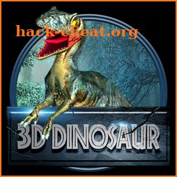 3D Jurassic dinosaur in the park live wallpaper icon