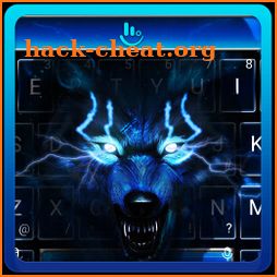 3D Lightning Wolf Keyboard Theme icon