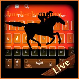 3D Live Cowboy Keyboard Theme icon