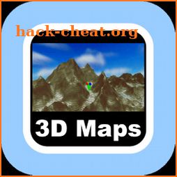3D maps (Terrain) icon