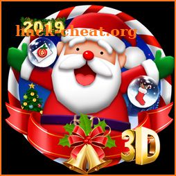 3D Merry Christmas Theme icon