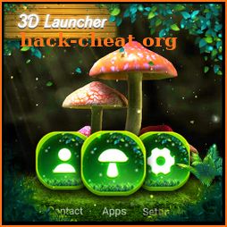 3D Mushroom&nature  launcher theme icon